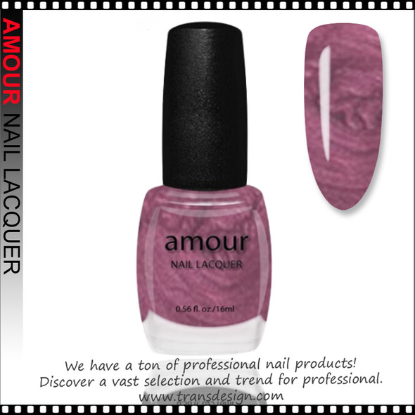 AMOUR Nail Lacquer - Fire Island Grape 0.56oz AMOUR Nail Lacquer - Fire Island Grape 0.56oz