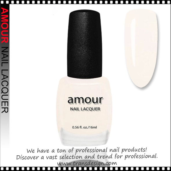 AMOUR Nail Lacquer - Sheer Coconut 0.56oz