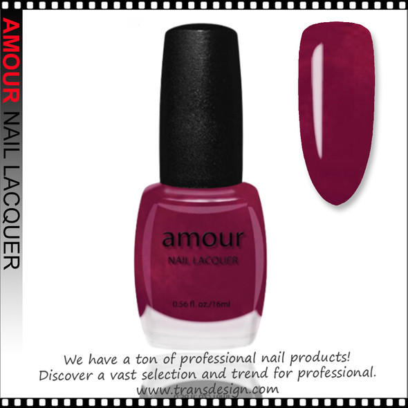 AMOUR Nail Lacquer - Big Apple Red 0.56oz