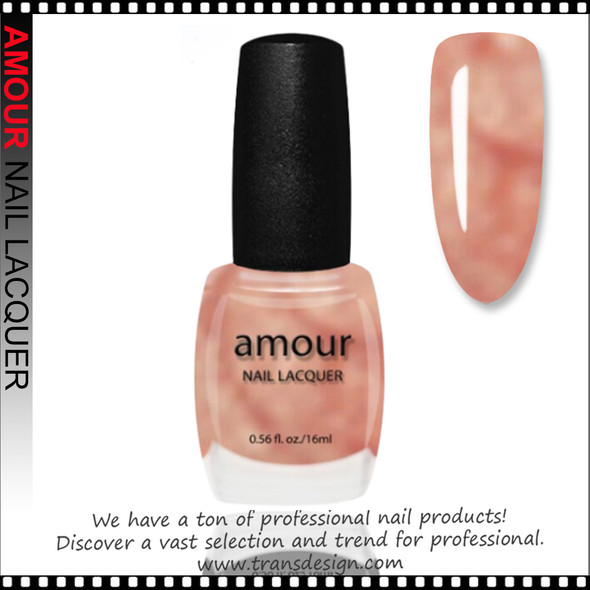 AMOUR Nail Lacquer - Wall St. Peach 0.56oz AMOUR Nail Lacquer - Wall St. Peach 0.56oz