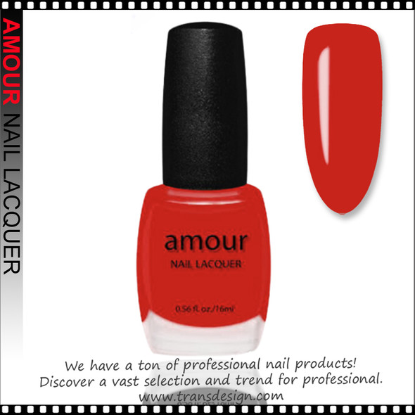 AMOUR Nail Lacquer - Strawberry Hill 0.56oz AMOUR Nail Lacquer - Strawberry Hill 0.56oz