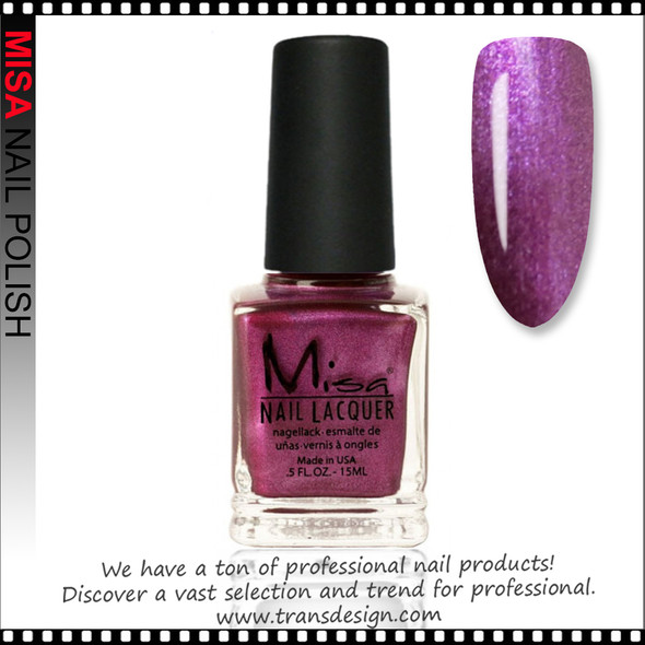 MISA Nail Lacquer - Glitz, Glamour, Smile for the Camera 0.5oz* MISA Nail Lacquer - Glitz, Glamour, Smile for the Camera 0.5oz*