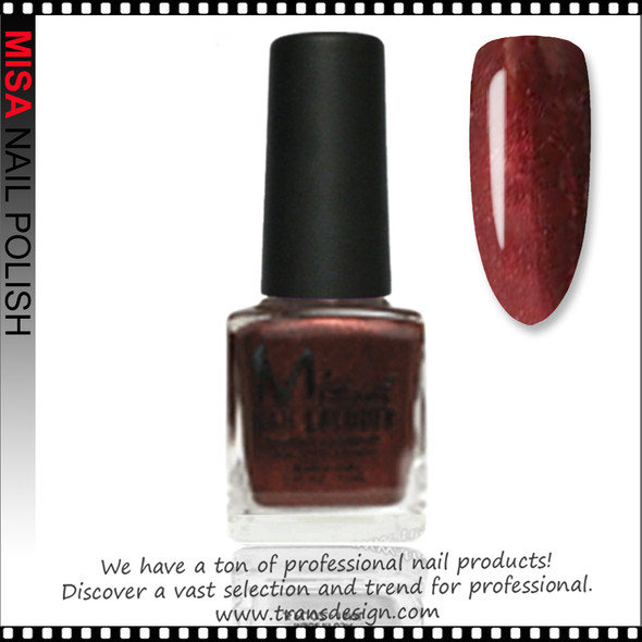 MISA Nail Lacquer - Chocolate Icing (65) 0.5oz * MISA Nail Lacquer - Chocolate Icing (65) 0.5oz *