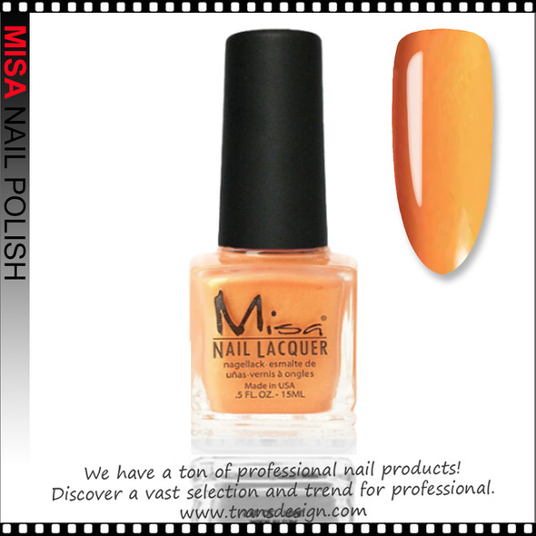 MISA Nail Lacquer - Tangy Mango 0.5oz*