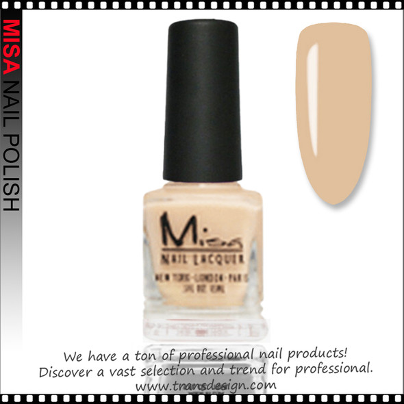 MISA Nail Lacquer - Romantic Peach 0.5oz *