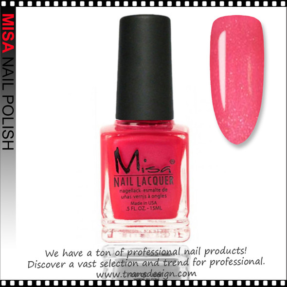 MISA Nail Lacquer - Pretty In Pink 0.5oz*
