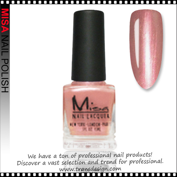 MISA Nail Lacquer - Pink Sizzle 0.5oz *