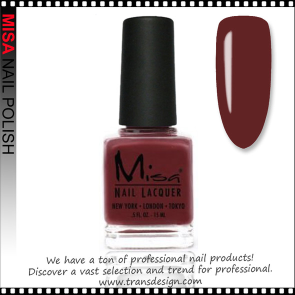 MISA Nail Lacquer - Mauve-Elous 0.5oz *