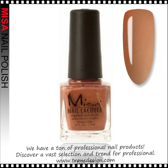 MISA Nail Lacquer - Brown Mica 0.5oz*