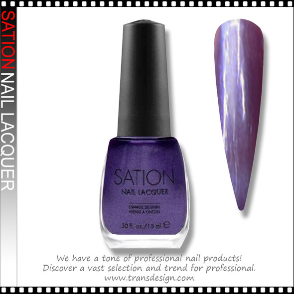 SATION Nail Lacquer - Violet Blue 0.5oz* SATION Nail Lacquer - Violet Blue 0.5oz*