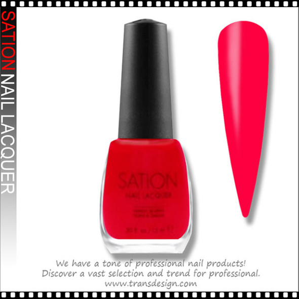 SATION Nail Lacquer - Pink Fury  0.5oz* SATION Nail Lacquer - Pink Fury  0.5oz*