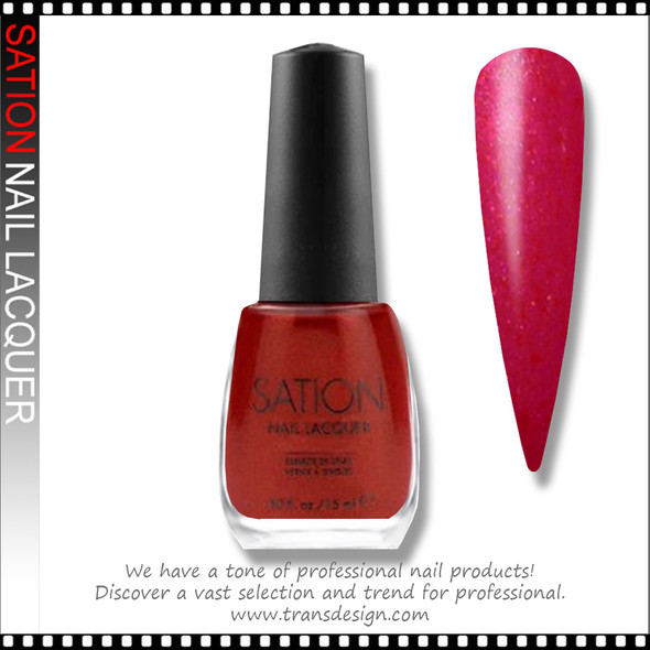 SATION Nail Lacquer - Blackberry Shine 0.5oz (S)* SATION Nail Lacquer - Blackberry Shine 0.5oz (S)*
