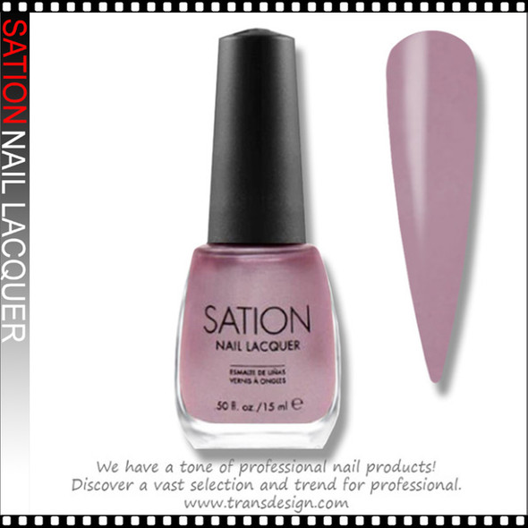 SATION Nail Lacquer - Plum Frost 0.5oz* SATION Nail Lacquer - Plum Frost 0.5oz*