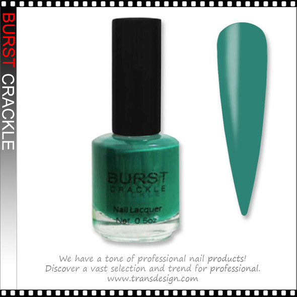 BURST CRACKLE Nail Lacquer - Rolling Hills #4