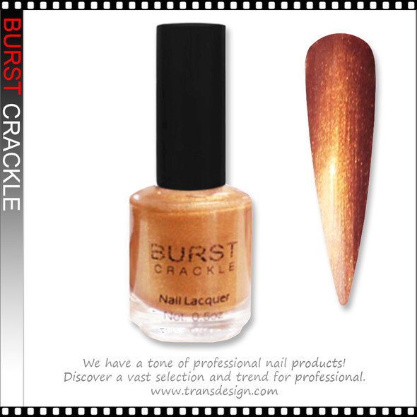 BURST CRACKLE Nail Lacquer - Bronze Medal  #15