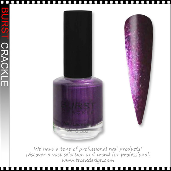 BURST CRACKLE Nail Lacquer - Royal Decadence  #12