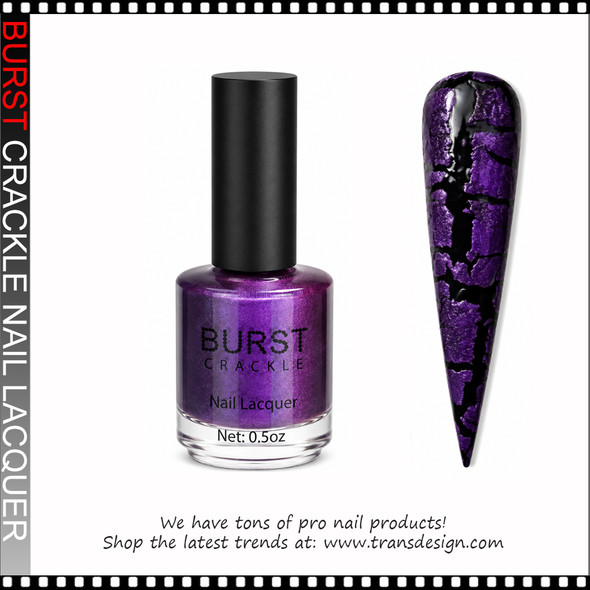 BURST CRACKLE Nail Lacquer - Royal Decadence  #12
