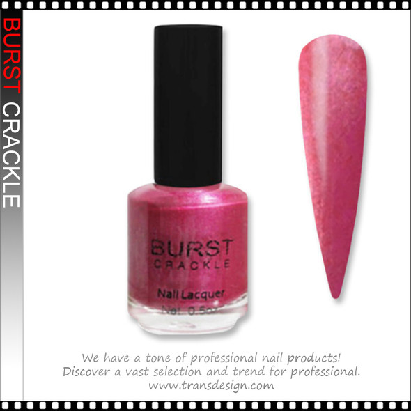 BURST CRACKLE Nail Lacquer - Shimmering Heat  #9