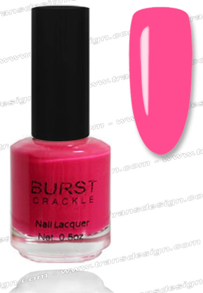 BURST CRACKLE Nail Lacquer - Pretty-N-Pink #7