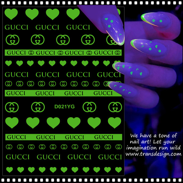 Nail Sticker Chanel – 6 Pack (D076) – LCG Nail Supplies