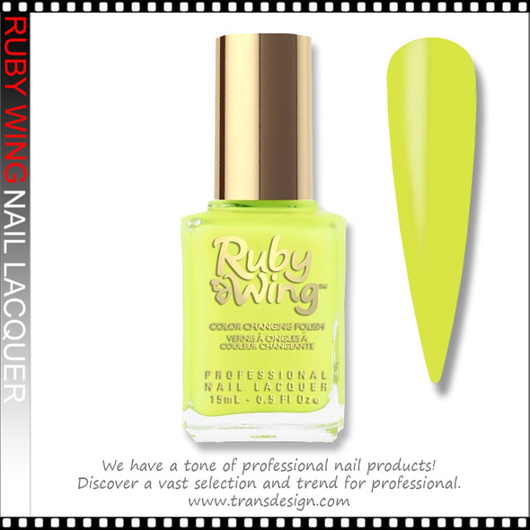 RUBY WING Nail Lacquer - Electric Firefly 0.5oz* RUBY WING Nail Lacquer - Electric Firefly 0.5oz*