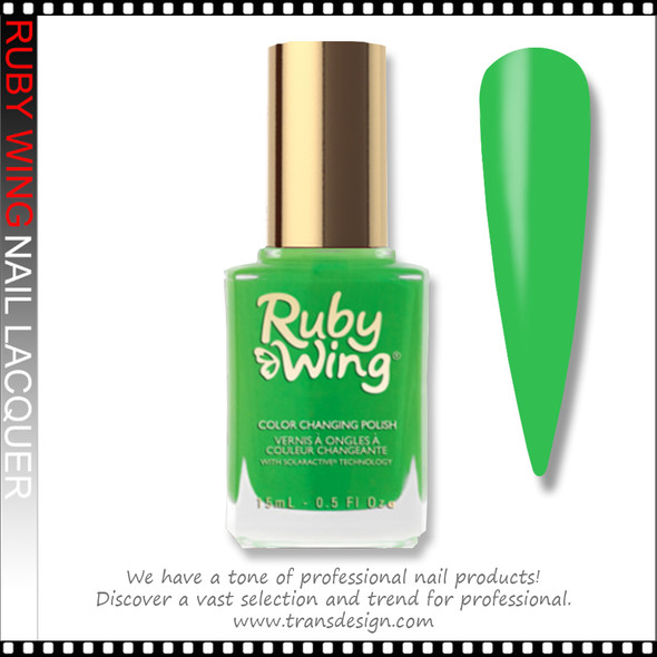 RUBY WING Nail Lacquer - Green Peace 0.5oz* RUBY WING Nail Lacquer - Green Peace 0.5oz*