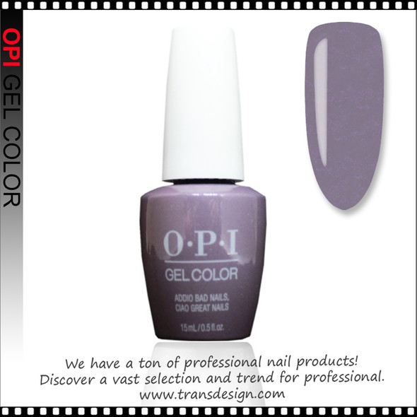 OPI GELCOLOR Addio Bad Nails, Ciao Great Nails GCMI10