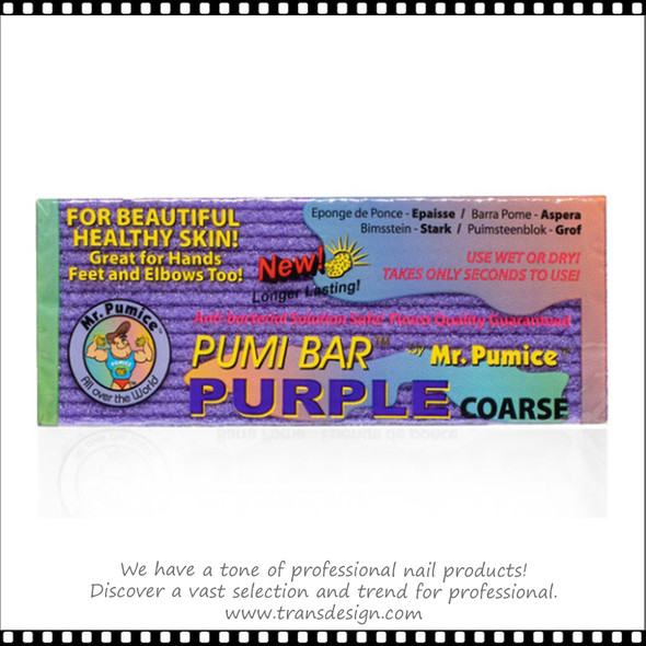 Mr. Pumice - Purple Pumi Bar Coarse 