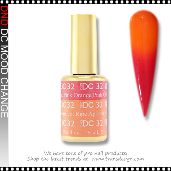 DC MOOD CHANGE Orange Pink Ripe Apricot #32