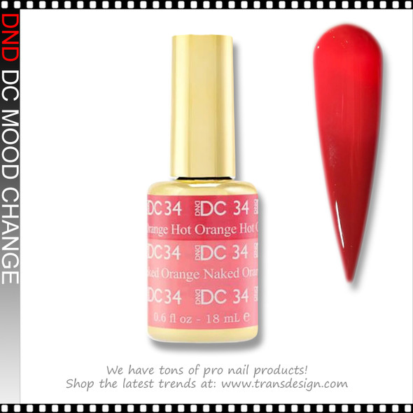 DC MOOD CHANGE Hot Orange Naked Orange #34