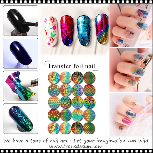 INSTANT FOIL  Hologram ABTRACTION 16 Design/Pack