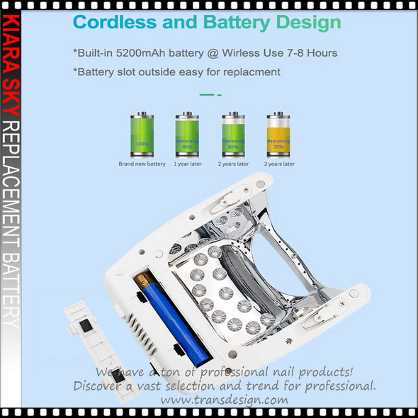 KIARA SKY REPLACEMENT Lithium Battery 11.1 Volts 5200 mAh