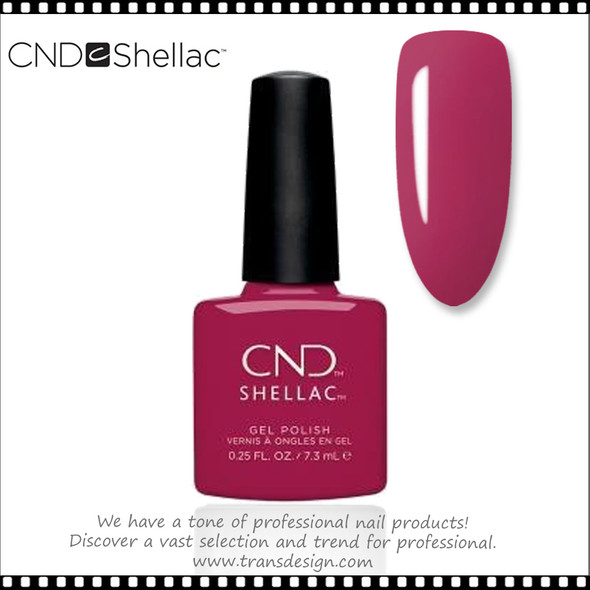 CND SHELLAC How Merlot  0.25oz.