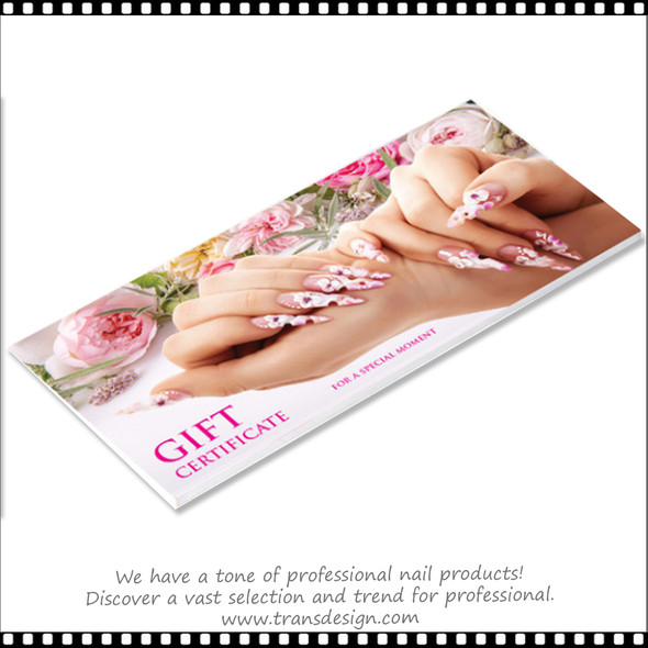  BERKELEY GIFT CERTIFICATE "Rose" 50/Book 