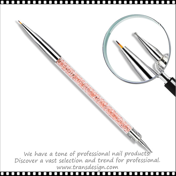 FLEXBRUSH Dotting Tool & Nail Art, Gel Liner 0.20" #1