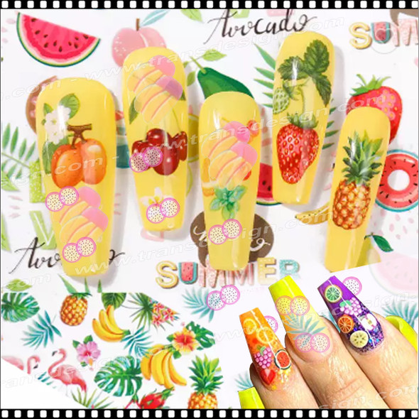 FIMO SLICES Dragon Fruit 300/Pack