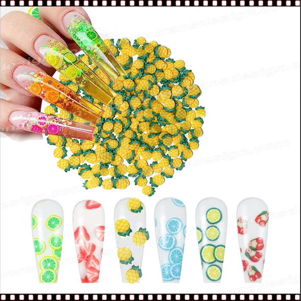 FIMO SLICES Pineapple Fruit 300/Pack