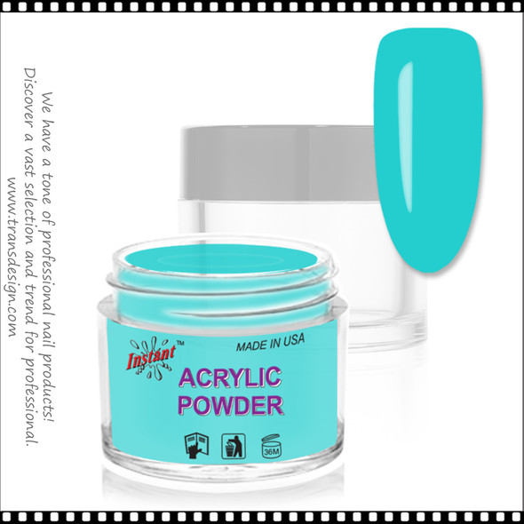 INSTANT ACRYLIC & DIP COLOR - Neon Blue 2oz.