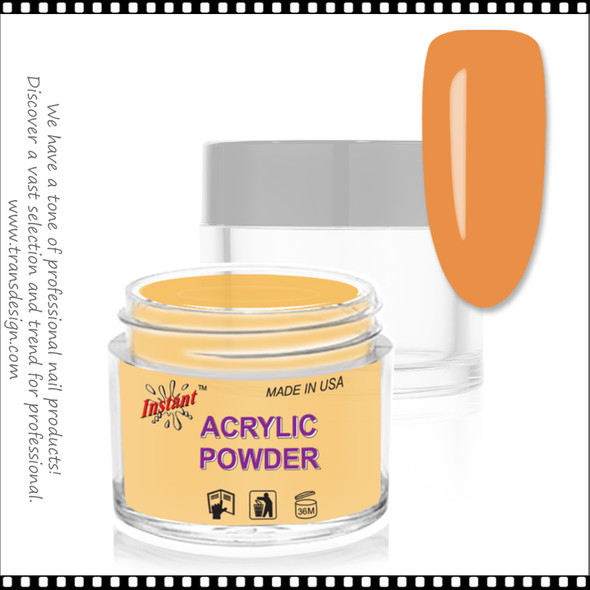 INSTANT ACRYLIC & DIP COLOR - Yellow Orange 2oz.