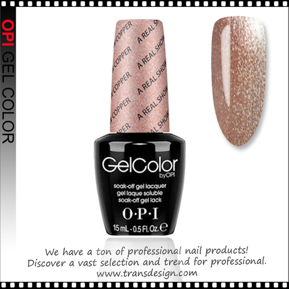 OPI GELCOLOR A Real Show Copper XHPF34*