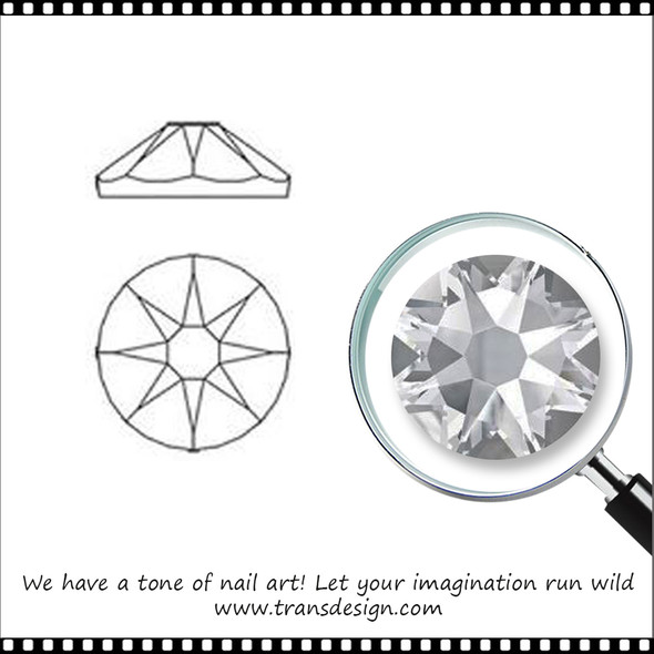 RHINESTONE CRYSTAL Round, Size SS10, Crystal Clear 1440/Pack