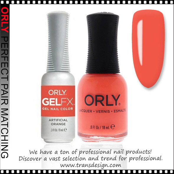 ORLY Perfect Pair Matching - Artificial Orange