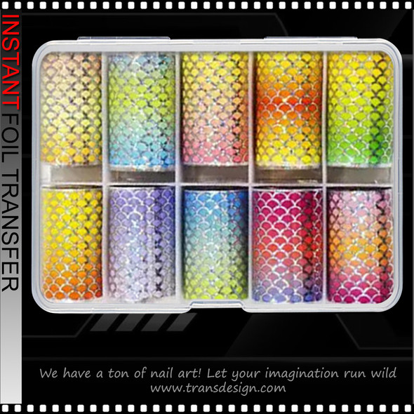 INSTANT FOIL Scence, 10 Rolls/Case #XKZ-28-07 - TDI, Inc