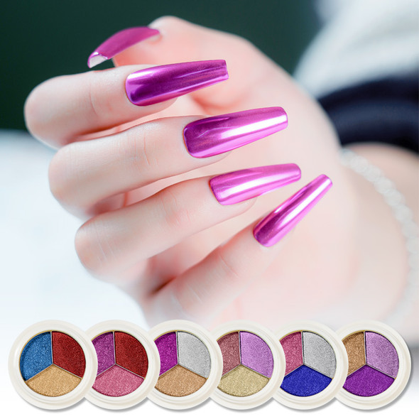 PIGMENT MIRROR Blue/Rose Gold/Silver #11