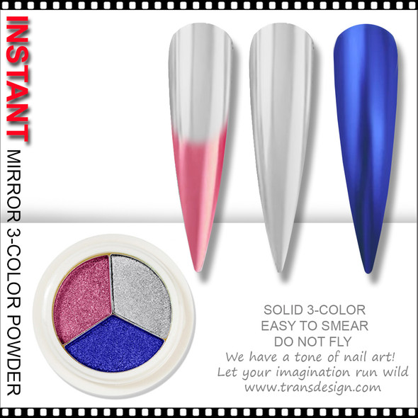 PIGMENT MIRROR Blue/Rose Gold/Silver #11