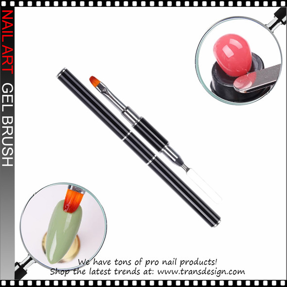 GEL BRUSH Oval #5 with Stainless Sculpting Tool