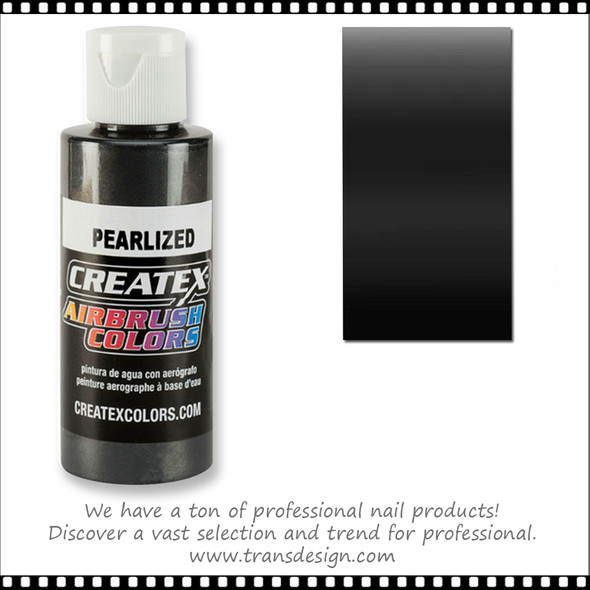 CREATEX AIRBRUSH Pearl Black 2oz. #5315