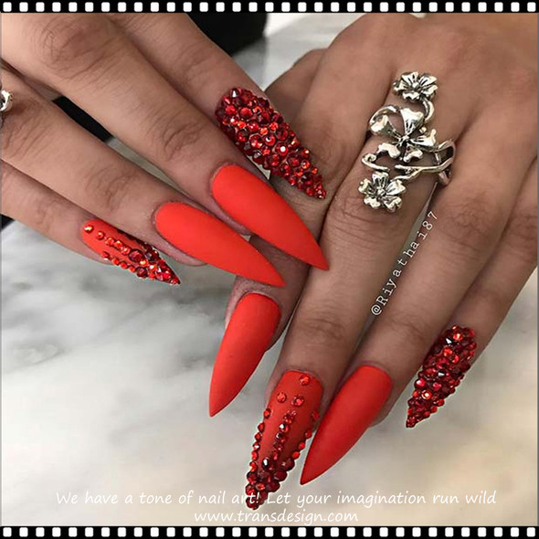 RHINESTONE PRO. Crystal Ruby Red 3100 Assorted/Case