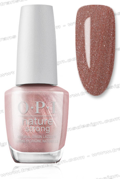 OPI NATURE STRONG  Intentions are Rose Gold