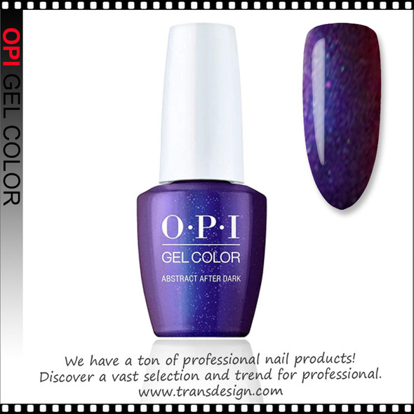 OPI GELCOLOR Abstract After Dark GCLA10